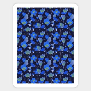 Buttercup floral pattern Sticker